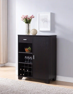 Furniture of America Morchi Multi-Storage Bar Cabinet - IDI-192382