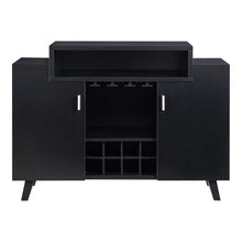 Load image into Gallery viewer, Furniture of America Pahrump Multi-Storage Buffet in Black - IDI-192649