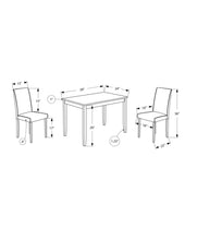 Load image into Gallery viewer, Grey /black Dining Set - I 1016
