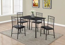 Load image into Gallery viewer, Black Dining Set - I 1018