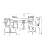 Load image into Gallery viewer, Espresso Dining Set - I 1029