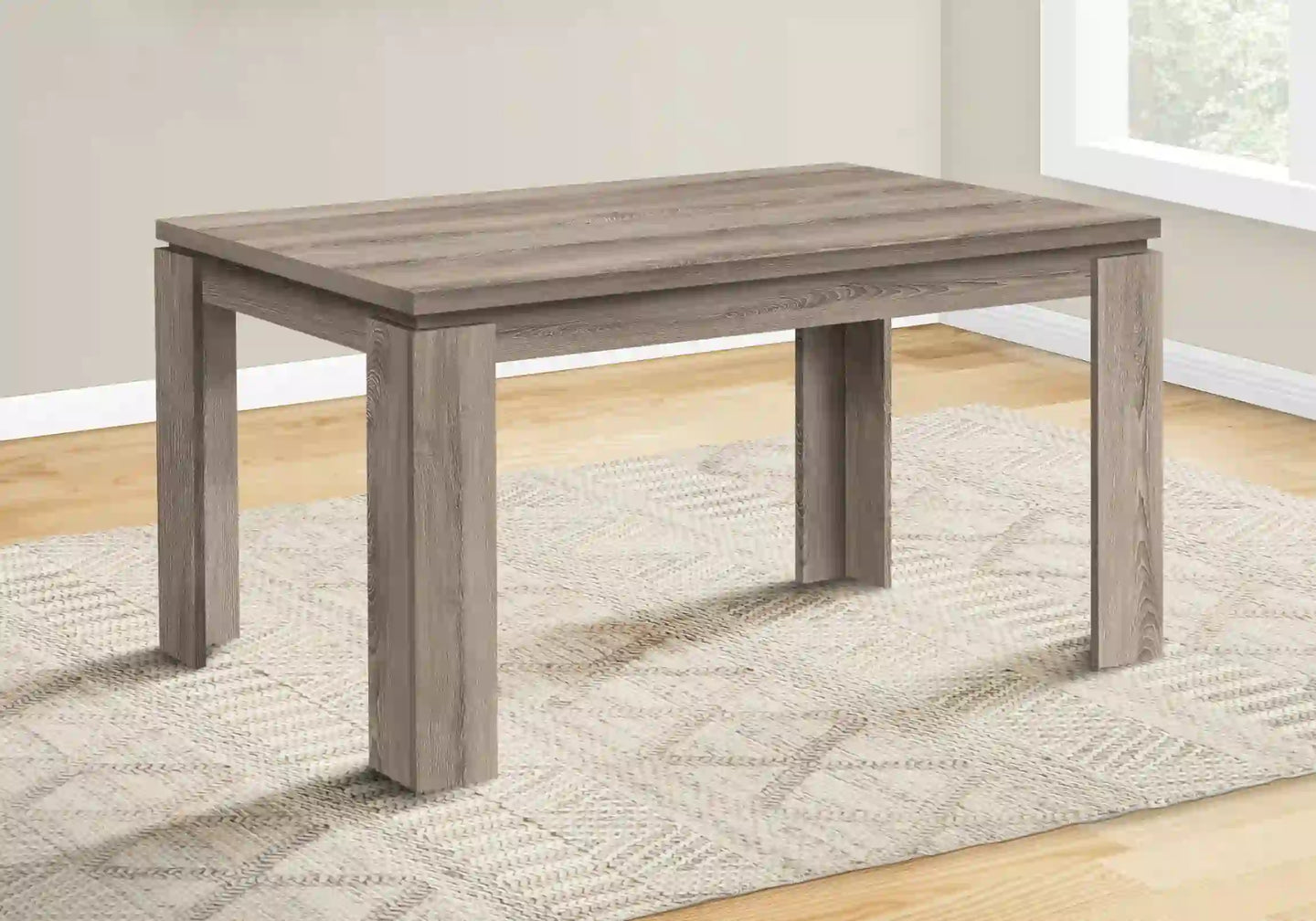 Dark Taupe Dining Table - I 1055