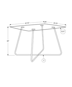 Clear Dining Table - I 1069