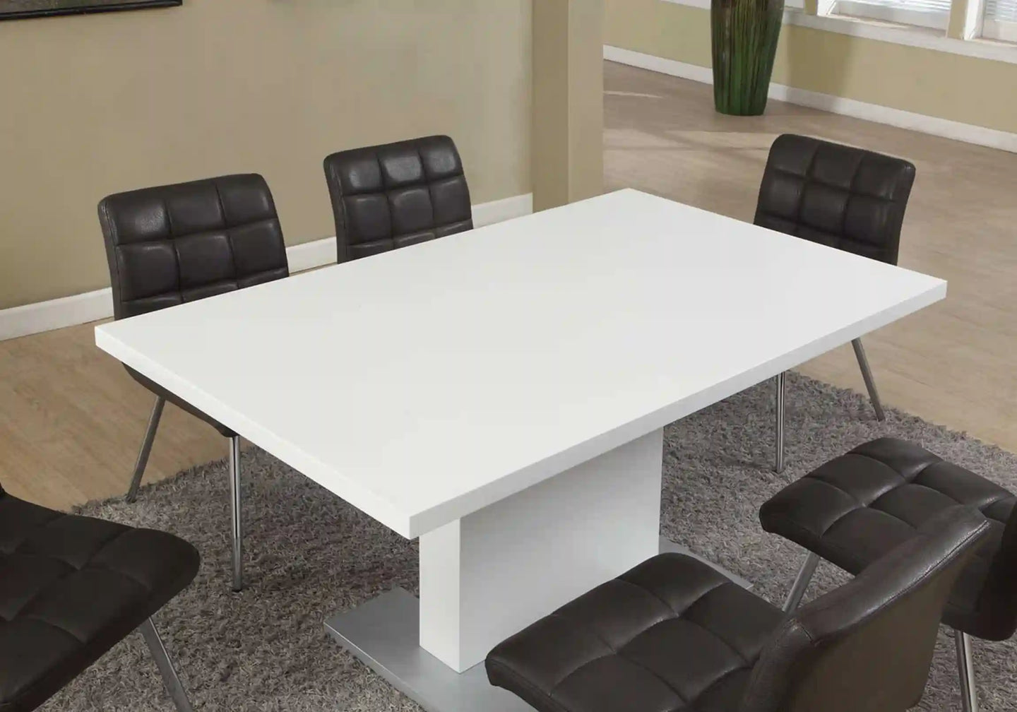 White Dining Table - I 1090