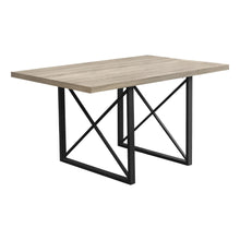 Load image into Gallery viewer, Dark Taupe /black Dining Table - I 1100