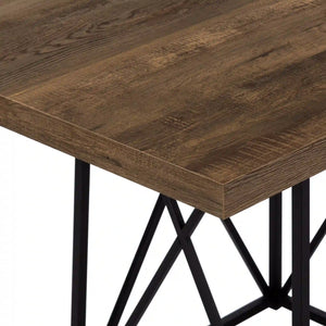 Brown /black Dining Table - I 1107
