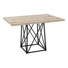 Load image into Gallery viewer, Taupe /black Dining Table - I 1109