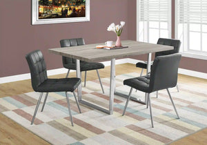 Dark Taupe Dining Table - I 1121