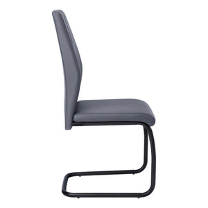 Grey /black Dining Chair - I 1124