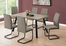 Load image into Gallery viewer, Dark Taupe /black Dining Table - I 1137