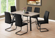 Load image into Gallery viewer, Dark Taupe /black Dining Table - I 1137