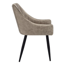 Load image into Gallery viewer, Taupe /black Dining Chair - I 1188