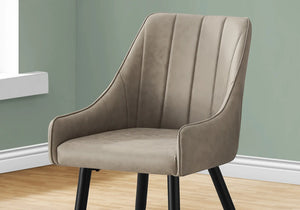 Taupe /black Dining Chair - I 1188