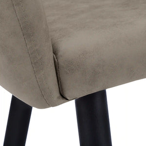 Taupe /black Dining Chair - I 1194