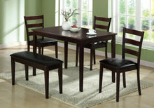 Load image into Gallery viewer, Espresso /black Dining Set - I 1211