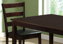Load image into Gallery viewer, Espresso /black Dining Set - I 1211