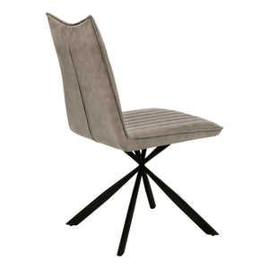 Taupe /black Dining Chair - I 1216