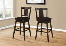 Load image into Gallery viewer, Espresso /black Bar Stool - I 1230