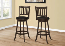 Load image into Gallery viewer, Espresso /black Bar Stool - I 1236