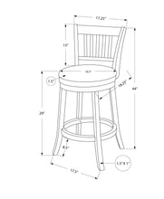 Load image into Gallery viewer, White /grey Bar Stool - I 1238