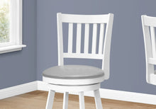 Load image into Gallery viewer, White /grey Bar Stool - I 1239