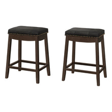 Load image into Gallery viewer, Espresso /black Bar Stool - I 1261