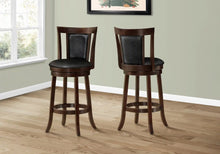 Load image into Gallery viewer, Espresso /black Bar Stool - I 1287
