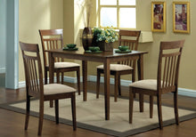 Load image into Gallery viewer, Walnut /beige Dining Set - I 1720