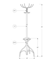 Load image into Gallery viewer, Silver Coat Rack - I 2032