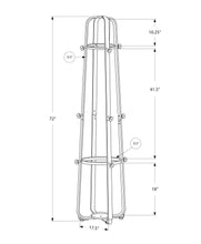Load image into Gallery viewer, Silver Coat Rack - I 2054