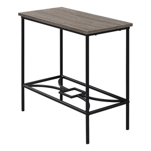 Dark Taupe /black Accent Table / Side Table - I 2075