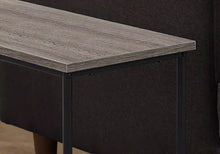 Load image into Gallery viewer, Dark Taupe /black Accent Table / Side Table - I 2075