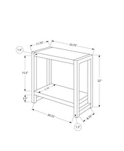 Load image into Gallery viewer, Grey /black Accent Table / Side Table - I 2082