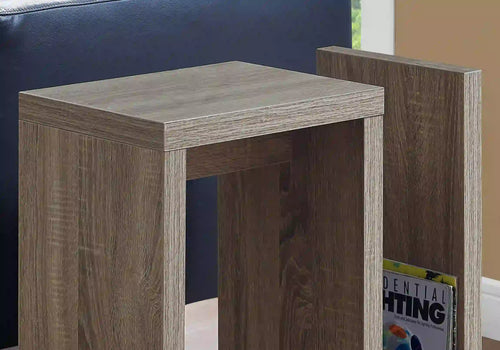 Dark Taupe Accent Table / Side Table - I 2090