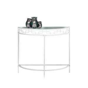 White /clear Accent Table - I 2112