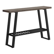 Load image into Gallery viewer, Dark Taupe /black Accent Table - I 2117