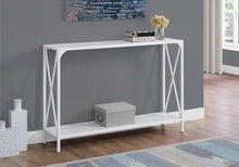 Load image into Gallery viewer, White /white Accent Table - I 2124