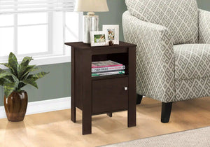 Espresso Accent Table / Night Stand / Side Table - I 2135
