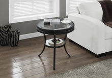 Load image into Gallery viewer, Black /clear Accent Table / Side Table - I 2140