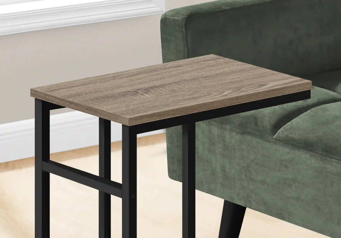 Dark Taupe /black Accent Table / C Table - I 2172