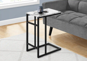 White /black Accent Table / C Table - I 2173