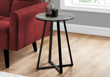 Load image into Gallery viewer, Grey /black Accent Table - I 2176