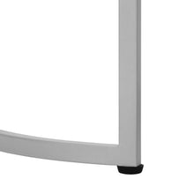 Load image into Gallery viewer, White /silver Accent Table / Side Table - I 2205