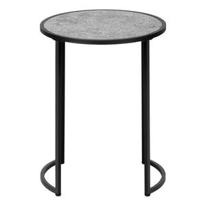 Grey /black Accent Table / Side Table - I 2206