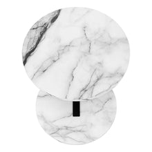 Load image into Gallery viewer, White /black Accent Table / Side Table - I 2210