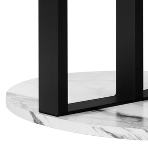 White /black Accent Table / Side Table - I 2210