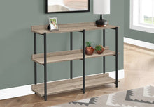 Load image into Gallery viewer, Dark Taupe Accent Table / Console Table - I 2218
