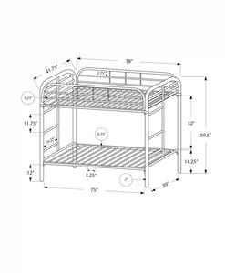 Silver Bunk Bed - I 2230S