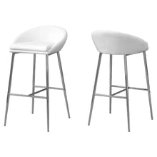 Load image into Gallery viewer, White Bar Stool - I 2297