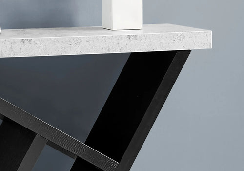 Black /grey Accent Table - I 2406